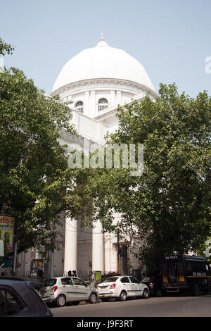 Die weiße Kuppel General Post Office auf BBD Square - ehemals Dalhousie Square - Kolkata - Calautta West Bengal Indien Stockfoto