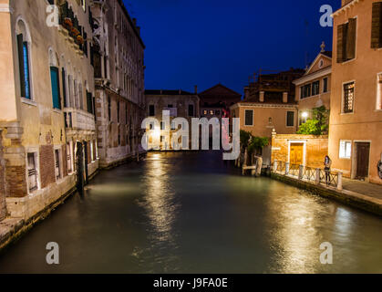 Venedig-Kanäle Stockfoto