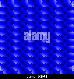 Klee blau abstrakten Hintergrund, nahtloses Muster mit Klee Blätter, Blume - Hintergrund Stock Vektor