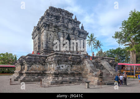 Mendut Tempel Borobudur, Java, Indonesien, Asien Stockfoto