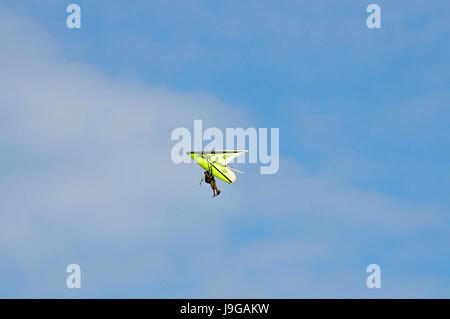 Drachenfliegen über Sao Conrado Beach - Rio De Janeiro 08.03.2011 Stockfoto