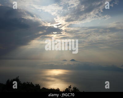 Blick vom Son Tra, Da Nang, Vietnam Stockfoto