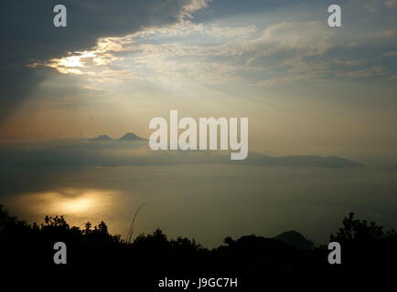 Blick vom Son Tra, Da Nang, Vietnam Stockfoto