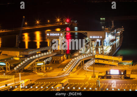 England, Dover, Kent, Dover Hafen, Stockfoto