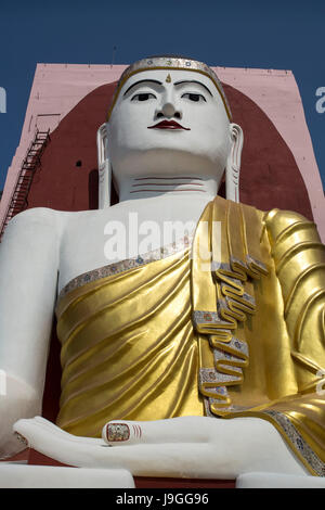 Myanmar, Pegu Provinz, in der Nähe von Bago City, Kyaikpun-Pagode Stockfoto