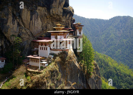 Tiger Nest Kloster, Paro, Bhutan Stockfoto