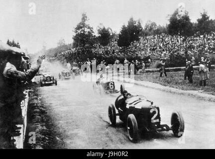 Alfa Romeo P2, Ascari 1925 Grand Prix von Belgien Stockfoto