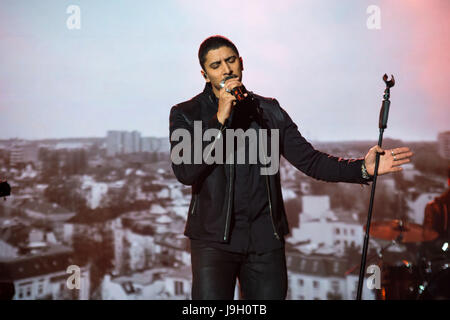 Andreas Bourani auf der ESC After Show Party Stockfoto