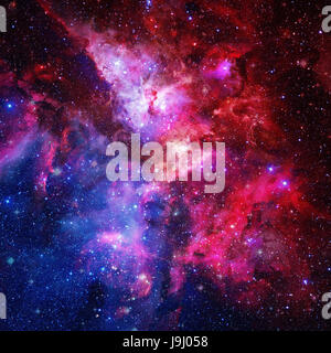 Schöne Nebel, Sterne und Galaxien. Elemente des Bildes von der NASA eingerichtet. Stockfoto