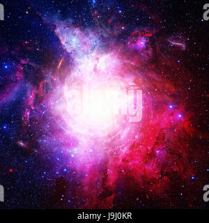 Schöne Nebel, Sterne und Galaxien. Elemente des Bildes von der NASA eingerichtet. Stockfoto