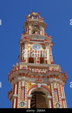 Kirche, Kloster, Kirchturm, Münster, Kloster, Uhrturm, blau, Turm, Stockfoto