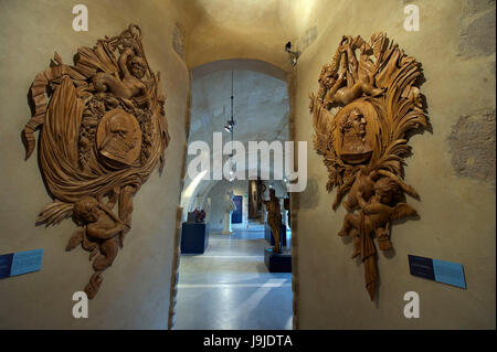 Frankreich, Finistere, Brest, das Schloss (Meeresmuseum) Stockfoto