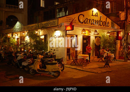 Restaurant La Carambole, Hue, North Central Coast, Vietnam Stockfoto