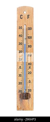 gemessen, Erwerbs-, Messen, Temperatur, Holz, Thermometer, Celsius, Stockfoto