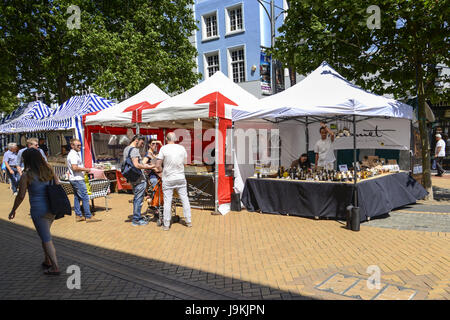 Freitag Markt, High Street, Chelmsford, Essex, England, UK Stockfoto