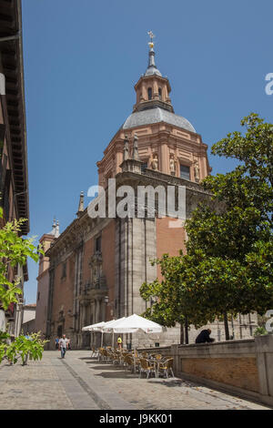 Iglesia de San Andrés (Kirche des Heiligen Andreas), Madrid, Spanien Stockfoto