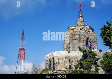 Shankaracharya Tempel, Srinagar, Kaschmir, Indien, Asien Stockfoto