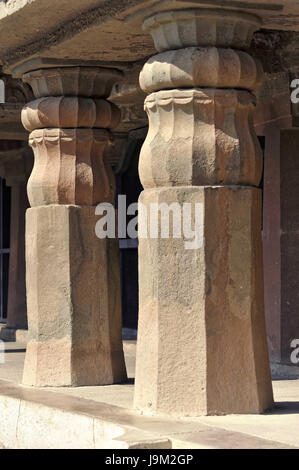 Ajanta Höhlen, Aurangabad, Maharashtra, Indien, Asien Stockfoto