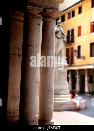 Basilika von Palladio in Vicenza, Italien Vicenza Piazza dei Signori Stockfoto