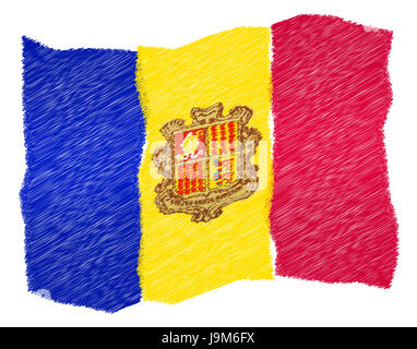 Spanien, Frankreich, Andorra, Berg, Reisen, Urlaub, Ferien, Urlaub, Stockfoto