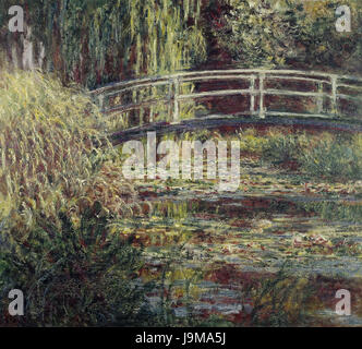 Claude Monet - Le Bassin Aux Nympheas; Harmonie-rose Stockfoto