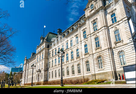 Parlamentsgebäude in Quebec City, Kanada Stockfoto