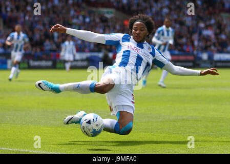 Huddersfield Orts Jesaja Brown Stockfoto