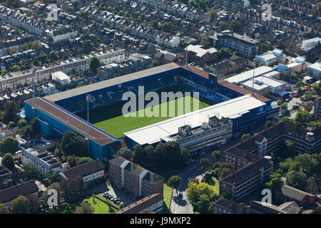 Queens Park Rangers Football Club, Loftus Road, White City, London. Queens Park Rangers spielen in der Sky-Wette-Meisterschaft Stockfoto