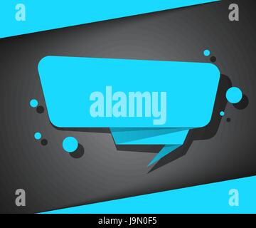 Banner-Business Infografiken Origami-Stil-Vektor-Illustration. Stock Vektor