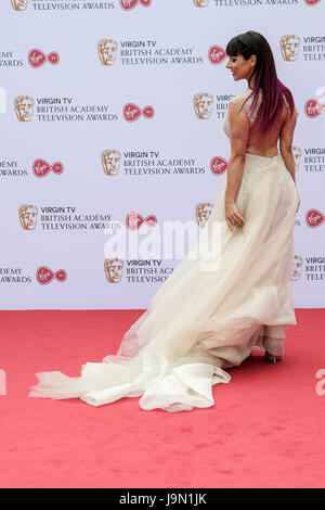 Roxanne Pallett kommt bei The Jungfrau TV British Academy Television Awards 2017 Royal Festival Hall, Southbank auf 14.05.2017 stattfand. Im Bild: Roxanne Pallett. Stockfoto