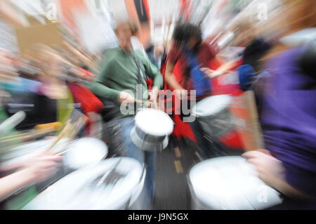 Students Marsch gegen höhere Studiengebühren Stockfoto