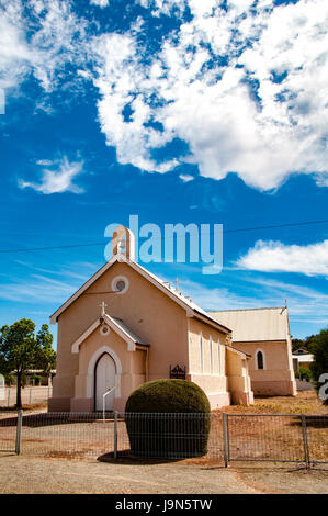 Klassischen australischen Kleinstadt Kirche. Stockfoto