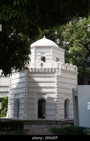 Job Charnock Denkmal auf dem Gelände des St.-Johannes Kirche, Kolkata - Kalkutta - West Bengal Indien Stockfoto