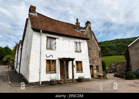 Brockweir, ein kleines Dorf am Fluss Wye, Wald des Dekans, Gloucestershire, England Stockfoto