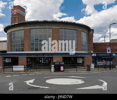 Chiswick Park station Stockfoto