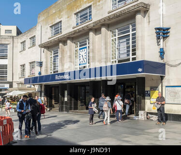 Richmond station Stockfoto