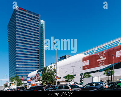 Bukarest, Rumänien - 18. Mai 2017: Moderne Büro- und Einkaufszentrum im Norden Teil Bukarest Stadt Stockfoto