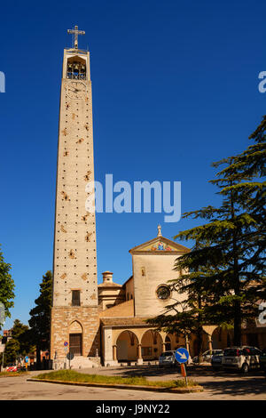 Kirche des Hl. Antonius (San Antonio) in Lanciano (Italien) Stockfoto