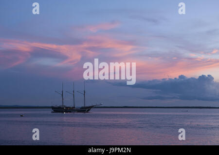 Tauch Kreuzfahrt vor Sorong, Raja Ampat, West Papua, Indonesien Stockfoto