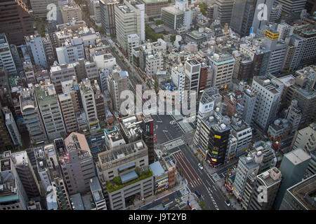 Japan, Tokio, Minato-Ku-Distrikt, Übersicht, Stockfoto