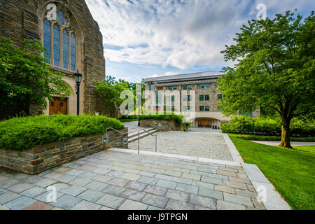 Die Loyola Alumni Memorial Kapelle an der Loyola University Maryland in Baltimore, Maryland. Stockfoto