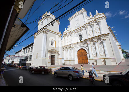 Iglesia la Merced - Léon, Nicaragua Stockfoto