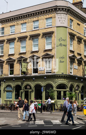 Marylebone High Street, City of Westminster, London, England, Vereinigtes Königreich Stockfoto