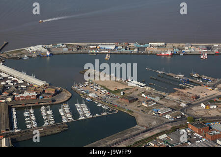 Grimsby Docks, uk Stockfoto