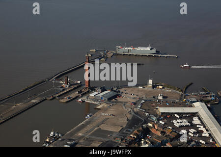 Grimsby Docks, uk Stockfoto