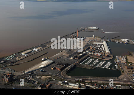 Grimsby Docks, uk Stockfoto