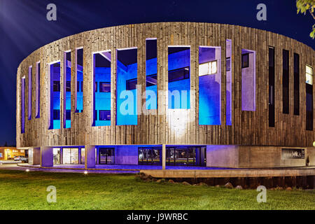 Kultur und Kongresszentrum Hof, Akureyri, Island Stockfoto