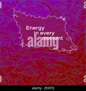 Die Vorlage für die Grußkarten Stock Vektor