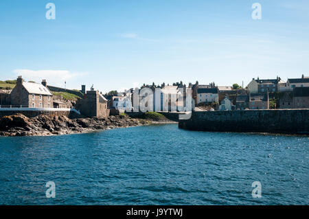 Portsoy Hafen in Aberdeenshire, Schottland Stockfoto