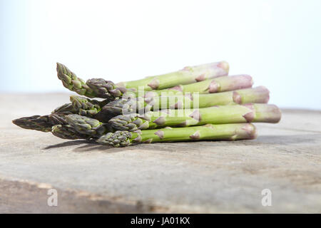 grüner Spargel Stockfoto